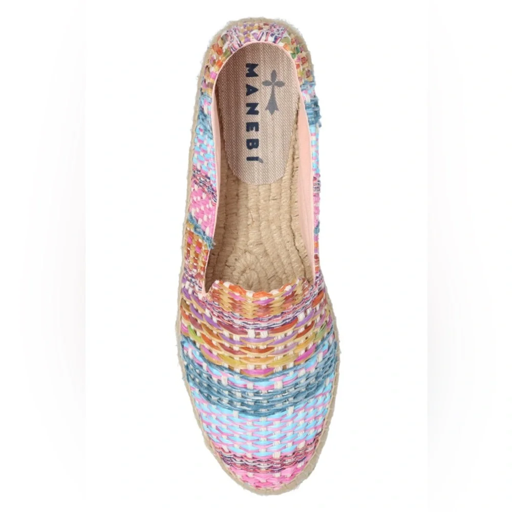Manebi Raffia Jute Mix Double Sole Espadrilles 💞✨